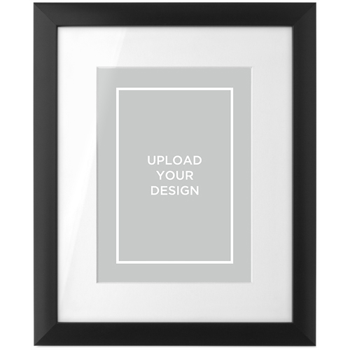 Upload Your Own Design Portrait Tabletop Framed Prints, Black, White, 5x7, Multicolor