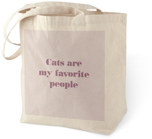 Cats Are My Fav Cotton Tote Bag, Multicolor
