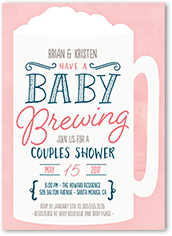 co ed baby shower invites