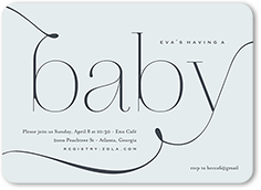 baby boy brunch shower invitations