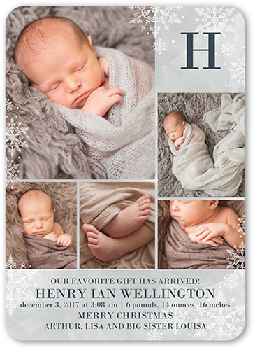 december birth announcements