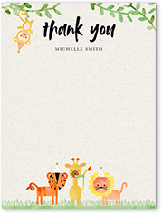 Animal Thank You Cards | Tiny Prints