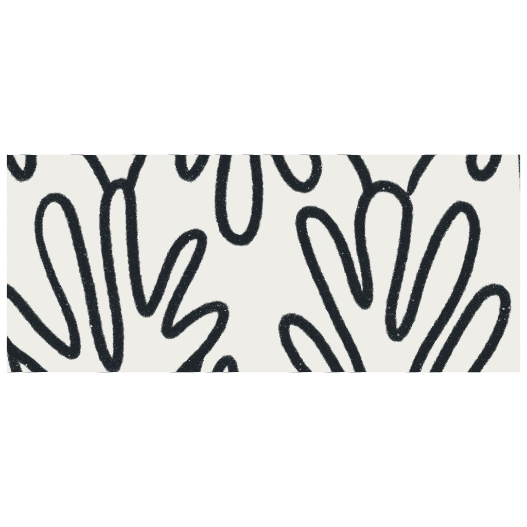 Wavy Lines Black on White Travel Mug with Handle Shutterfly