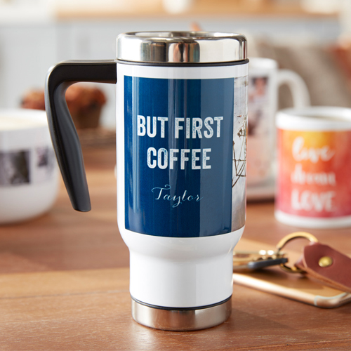 Gallery of Twelve Travel Mug with Handle