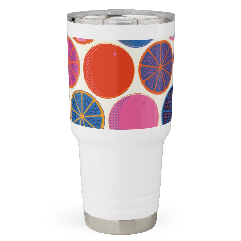 Orange Pop - Multi Travel Tumbler, 30oz, Multicolor