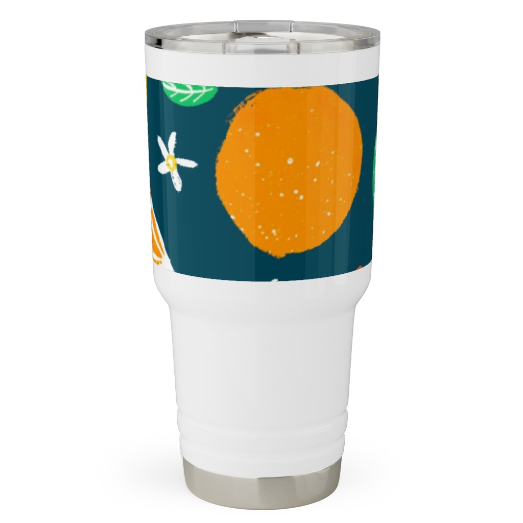 Citrus - Multi Color Travel Tumbler, 30oz, Multicolor