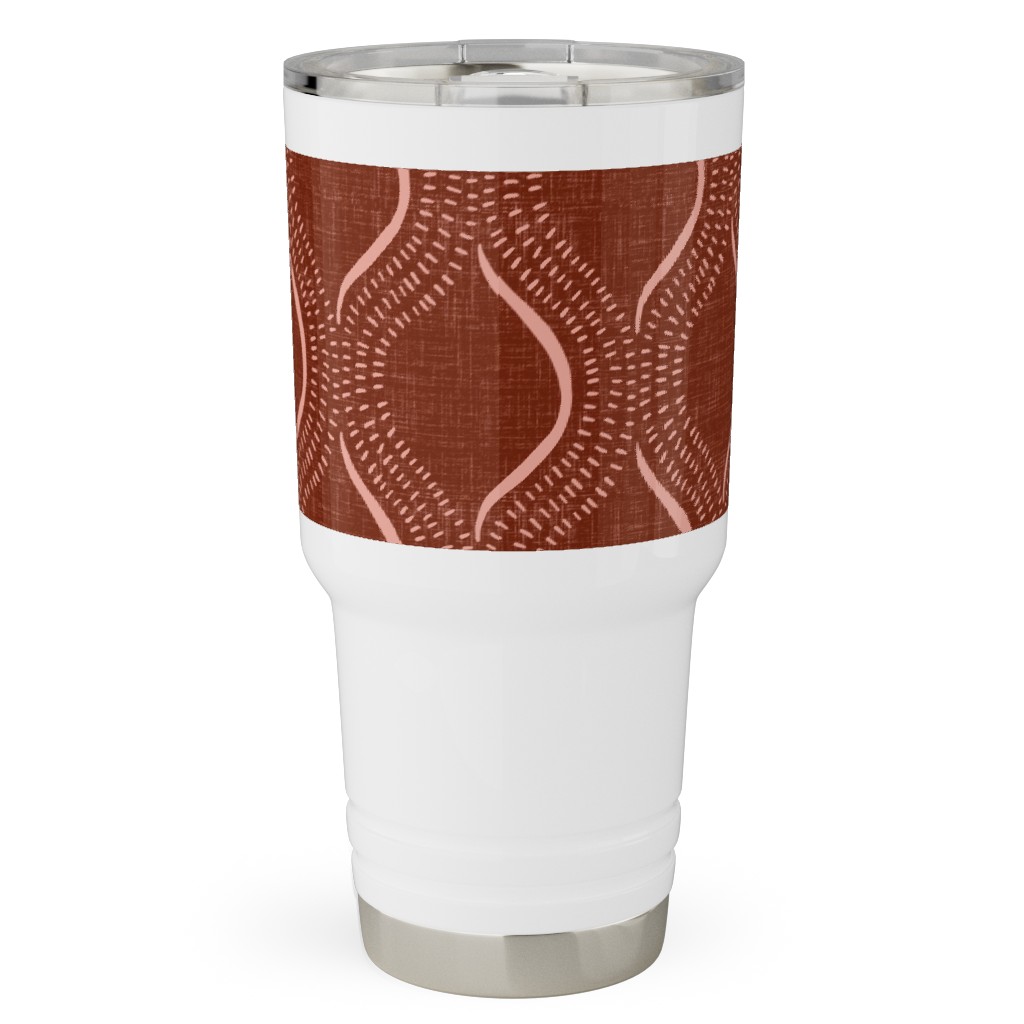 Red Travel Tumbler