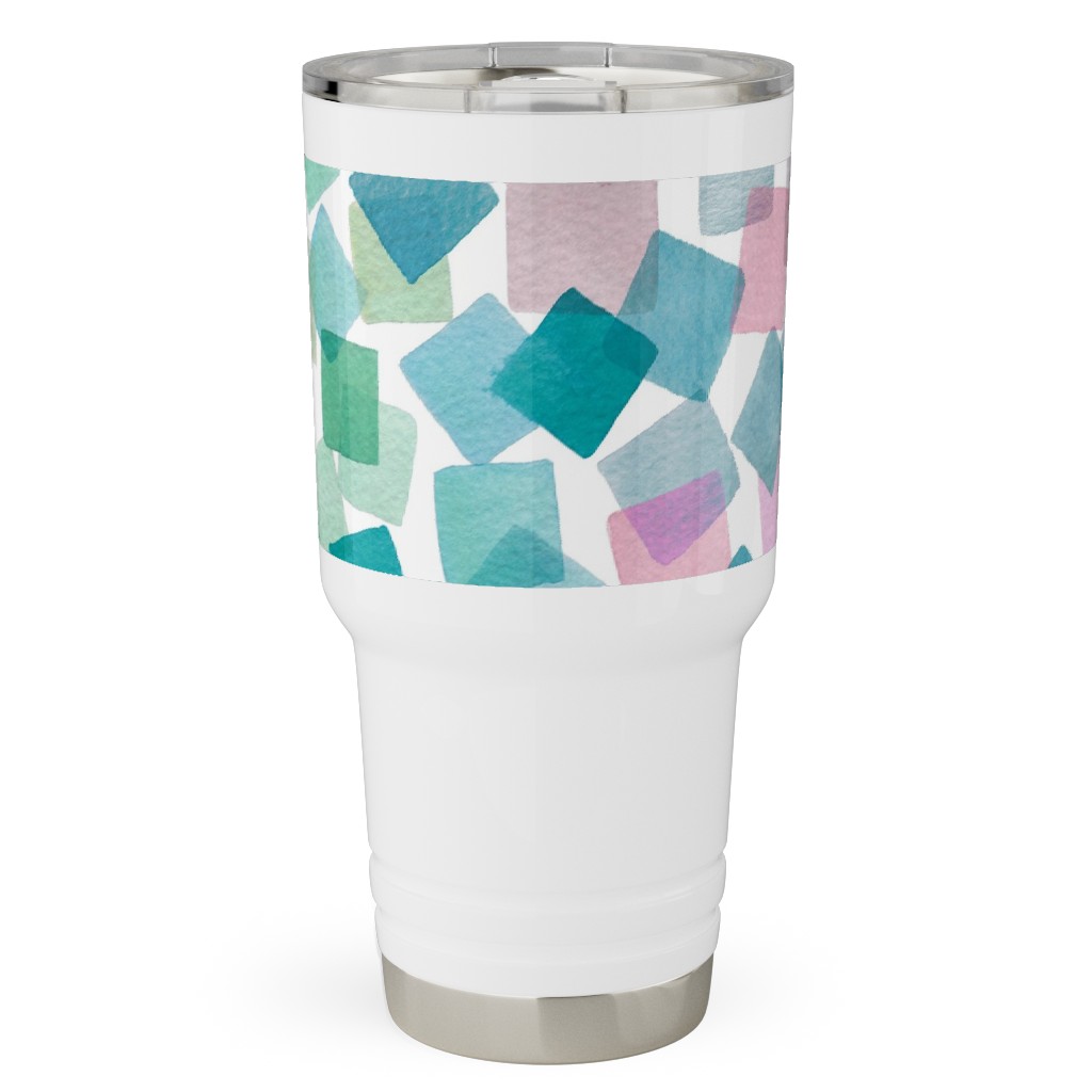 Confetti Party - Spring Pastel Travel Tumbler, 30oz, Multicolor