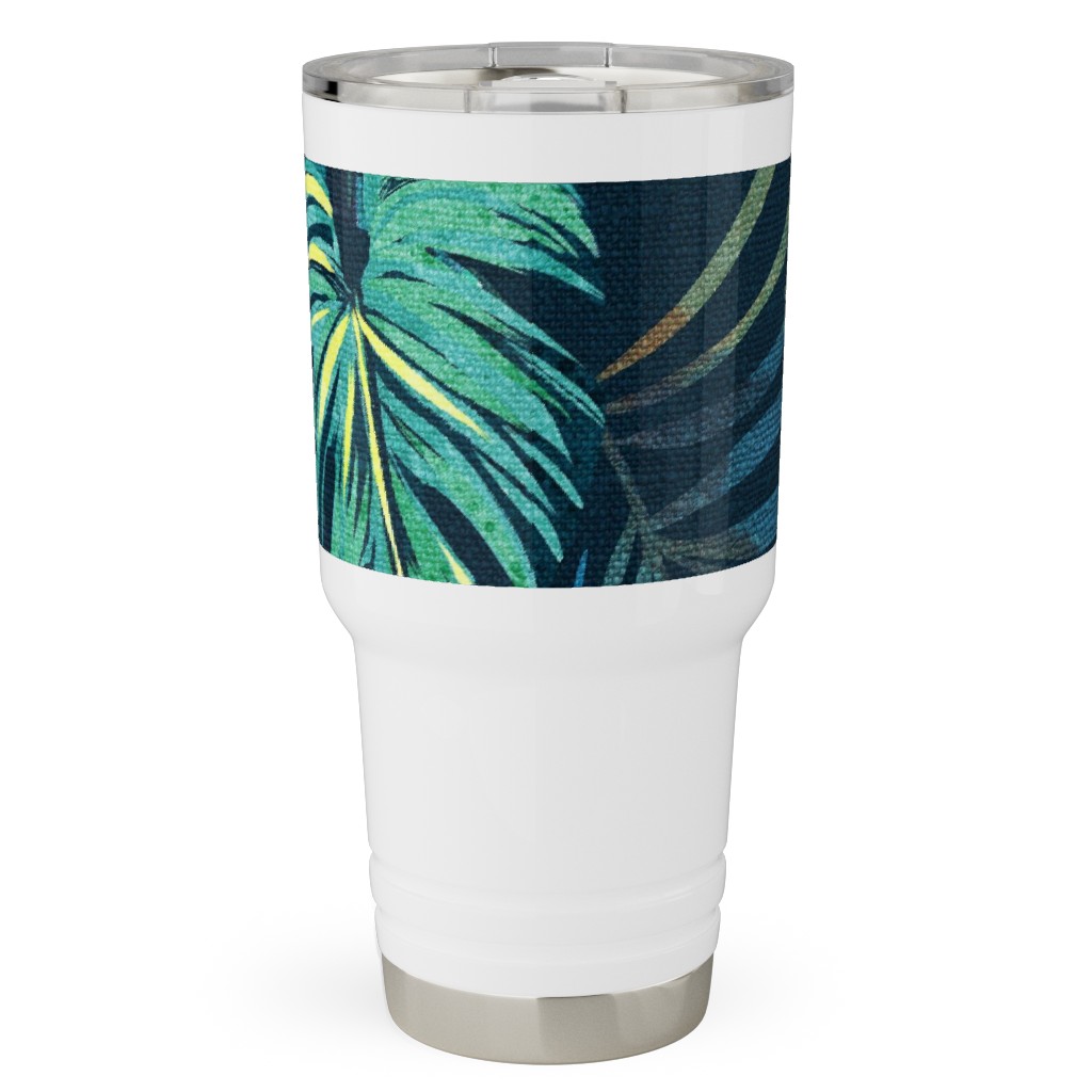 in a Tropical Mood Travel Tumbler, 30oz, Green, Classic Green