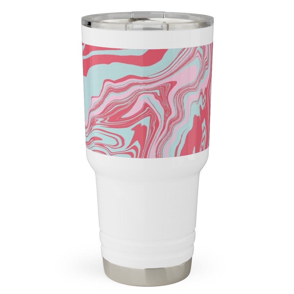 Marmor Travel Tumbler, 30oz, Pink, Faded Rose