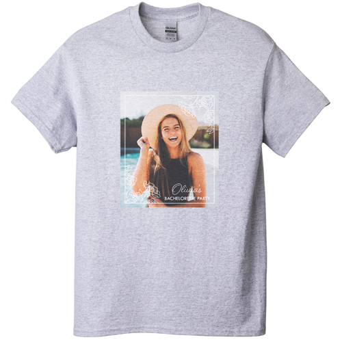 Floral Corner Border Tshirt by Shutterfly Shutterfly