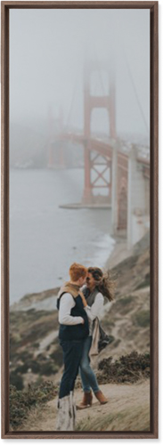 Photo Gallery Portrait Wall Art, Walnut, Single piece, Mounted, 12x36, Multicolor, multi