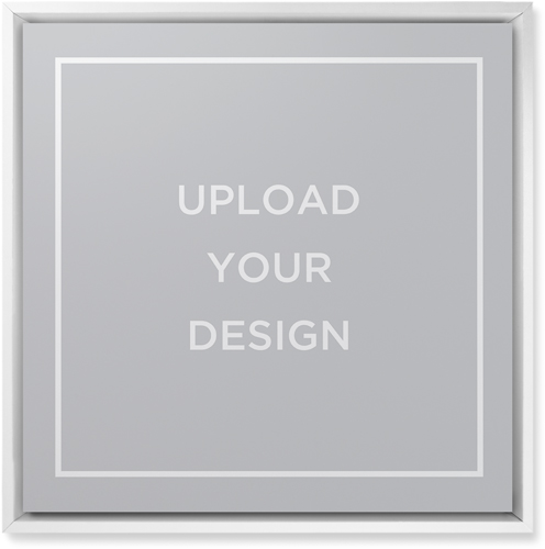 Upload Your Own Design Landscape Wall Art, White, Single piece, Mounted, 16x16, Multicolor, multi