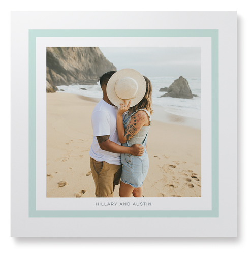 Freeze Frame Wall Art, No Frame, Single piece, Mounted, 16x16, Green, mint