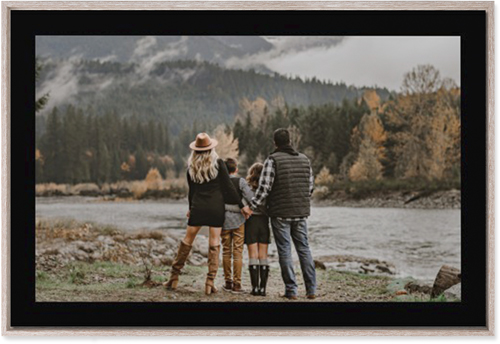 Simple Gallery of One Border Wall Art, Rustic, Single piece, Mounted, 24x36, Multicolor, multi