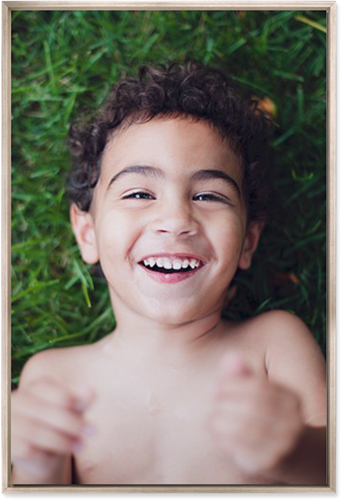 Photo Gallery Portrait Wall Art, Metallic, Single piece, Mounted, 24x36, Multicolor