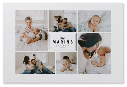 Round We Go Wall Art, No Frame, Single piece, Mounted, 24x36, White, white