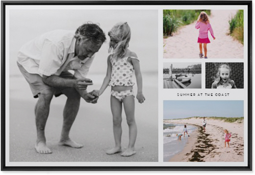 Hero Collage Landscape Wall Art, Black, Single piece, Mounted, 24x36, Multicolor, multi