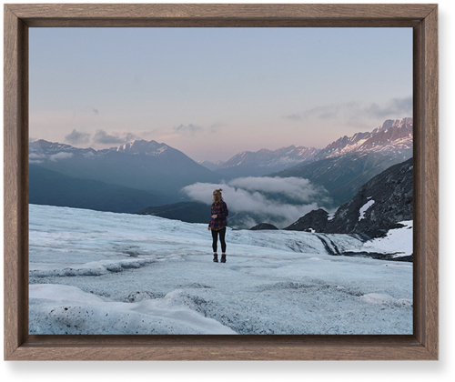 Photo Gallery Square Wall Art, Walnut, Single piece, Mounted, 8x10, Multicolor, multi