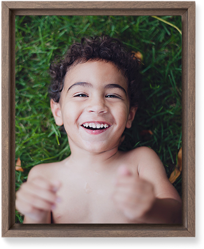 Photo Gallery Portrait Wall Art, Walnut, Single piece, Mounted, 8x10, Multicolor