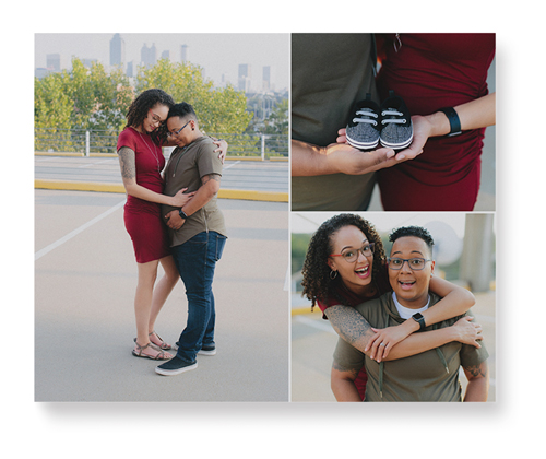 Three Piece Wall Art, No Frame, Single piece, Mounted, 8x10, Multicolor, multi