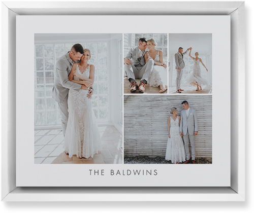 Four Corners Wall Art, White, Single piece, Mounted, 8x10, White