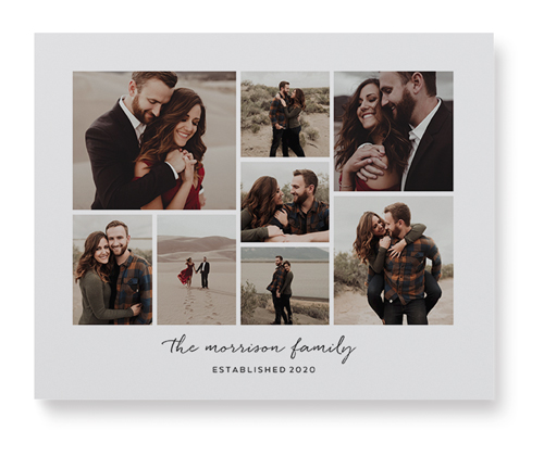 Pieces of Eight Wall Art, No Frame, Single piece, Mounted, 8x10, White, white