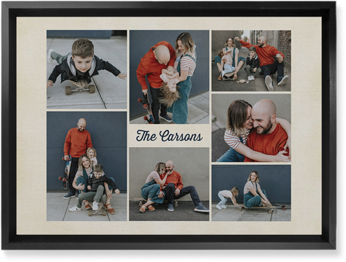 Seven Wonders Wall Art, Black, Single piece, Mounted, 10x14, Multicolor, multi