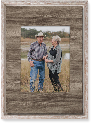 Countryside Portrait Wall Art, Rustic, Single piece, Mounted, 10x14, Brown