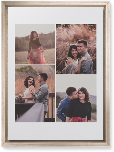 Four Winds Wall Art, Metallic, Single piece, Mounted, 10x14, White