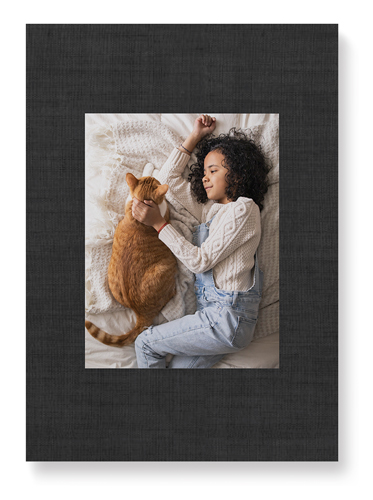 Full Frame One Wall Art, No Frame, Single piece, Mounted, 10x14, Black