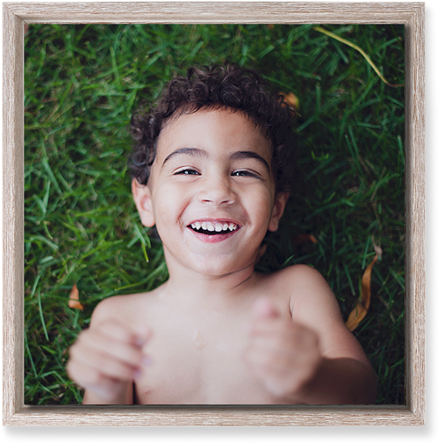 Photo Gallery Portrait Wall Art, Rustic, Single piece, Mounted, 12x12, Multicolor, multi