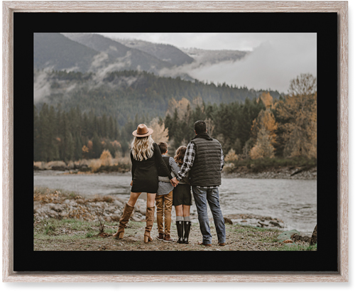 Simple Gallery of One Border Wall Art, Rustic, Single piece, Mounted, 16x20, Multicolor, multi