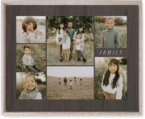 Lucky Seven Wall Art, Rustic, Single piece, Mounted, 16x20, Multicolor, multi