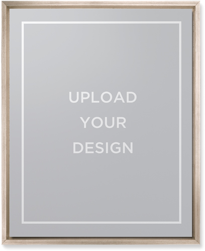 Upload Your Own Design Wall Art, Metallic, Single piece, Mounted, 16x20, Multicolor
