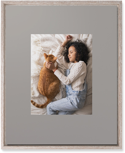 Full Frame One Wall Art, Rustic, Single piece, Mounted, 16x20, Gray, stone