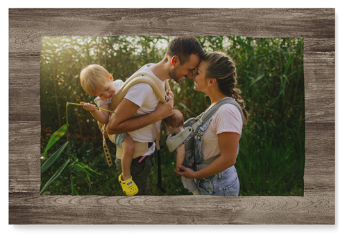 Countryside Wall Art, No Frame, Single piece, Mounted, 20x30, Brown, wood