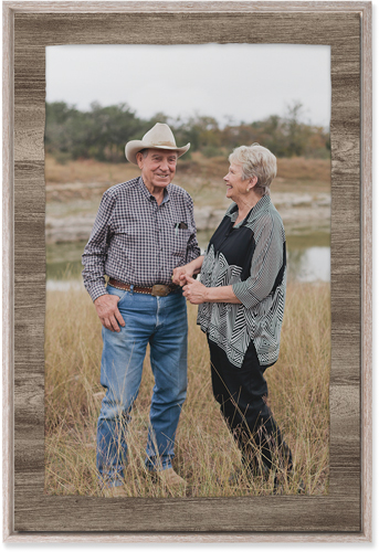 Countryside Portrait Wall Art, Rustic, Single piece, Mounted, 20x30, Brown