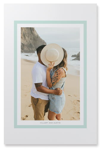 Freeze Frame Wall Art, No Frame, Single piece, Mounted, 20x30, Green, mint