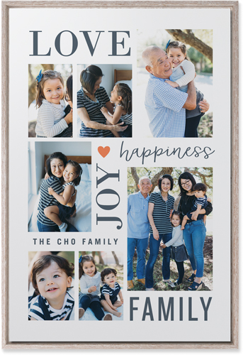 Happiness Is Wall Art, Rustic, Single piece, Mounted, 20x30, White, white