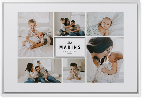 Round We Go Wall Art, White, Single piece, Mounted, 20x30, White, white