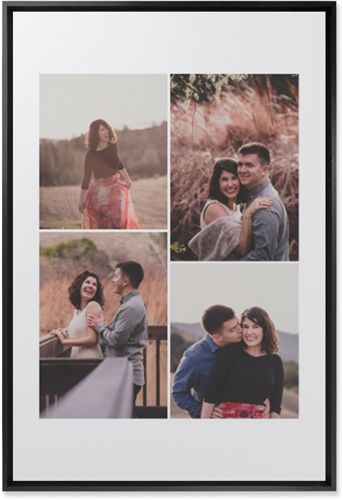 Four Winds Wall Art, Black, Single piece, Mounted, 20x30, White, white