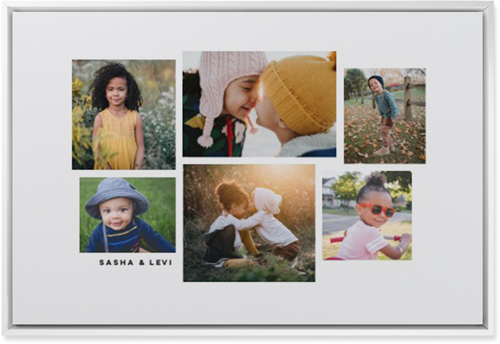 Six Times Wall Art, White, Single piece, Mounted, 20x30, White