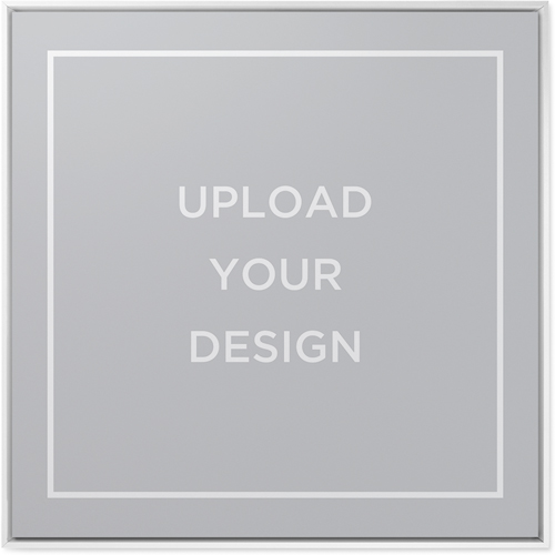 Upload Your Own Design Landscape Wall Art, White, Single piece, Mounted, 36x36, Multicolor