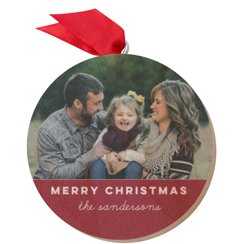 Framed Gallery of One Wooden Ornament, Multicolor, Circle, multi