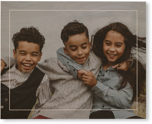 Floating Frame Wall Art, Single piece, Wood, 16x20, White, white