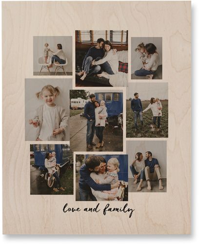 Cloud Nine Wall Art, Single piece, Wood, 16x20, Multicolor
