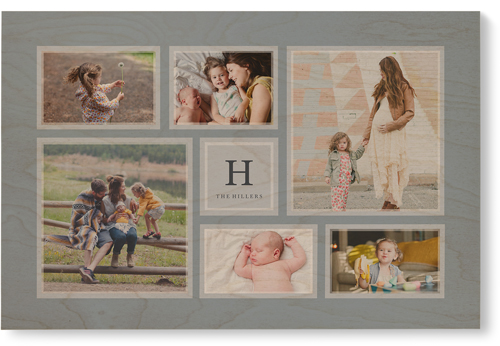 Classic Chic Wall Art, Single piece, Wood, 24x36, Gray