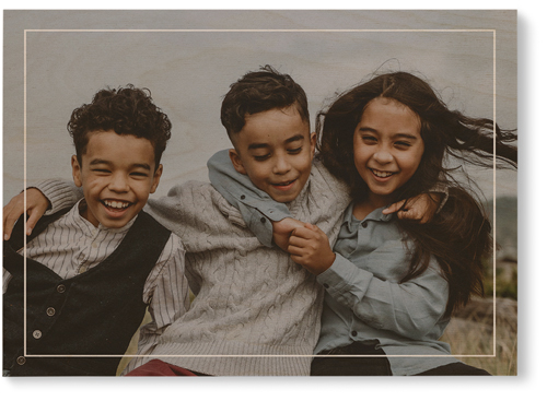 Floating Frame Wall Art, Single piece, Wood, 10x14, White, white