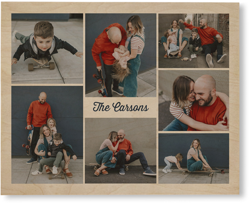 Seven Wonders Wall Art, Single piece, Wood, 8x10, Multicolor, multi